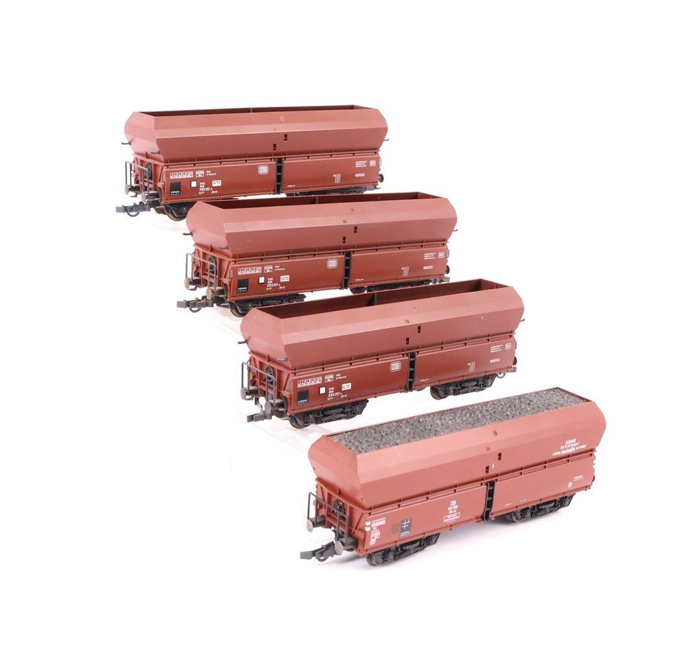 Roco H0 - Modellvonat teherfuvarozás (4) - Négy önoldó - DB #1.0