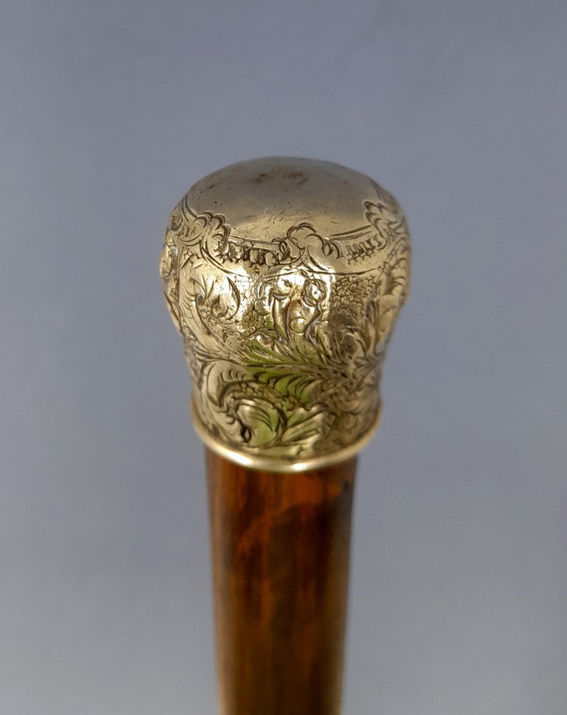 Sétabot - Fehér fém - Edwardian, 1890–1910 #4.3