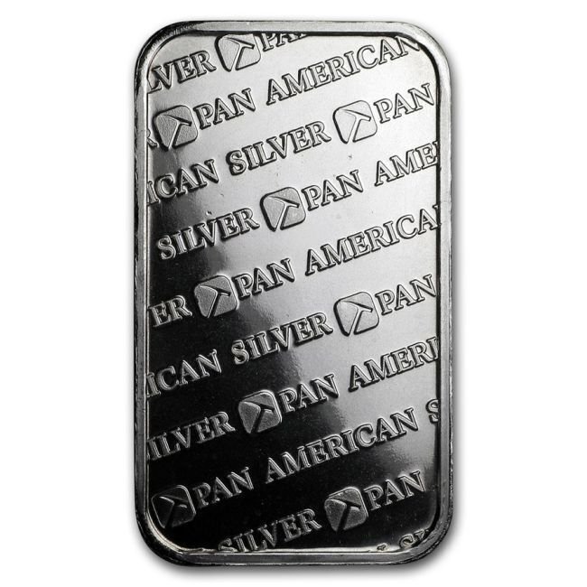 1 Troy Ounce - Argento .999 - 1 oz Pan American Silver Corp 999 Fine Silver Bar  (Senza prezzo di riserva) #1.0