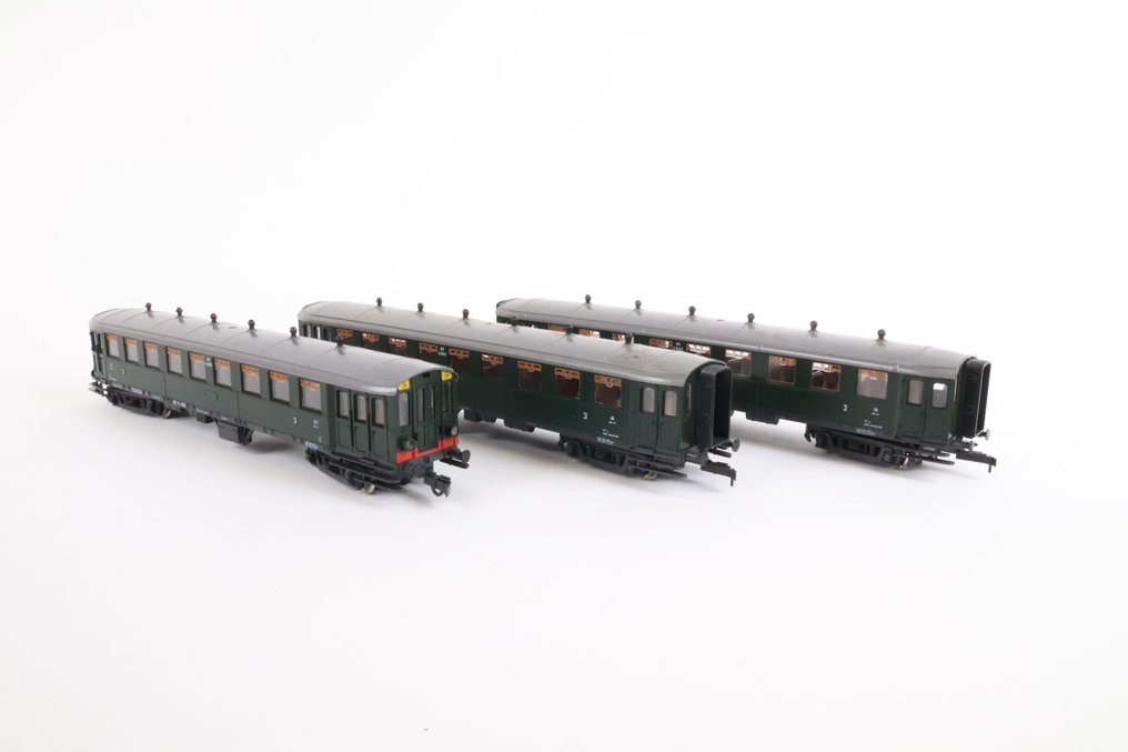 Roco H0轨 - 4219 - 模型火车客运车厢 (3) - Blokkendoos 车厢 - NS #3.2