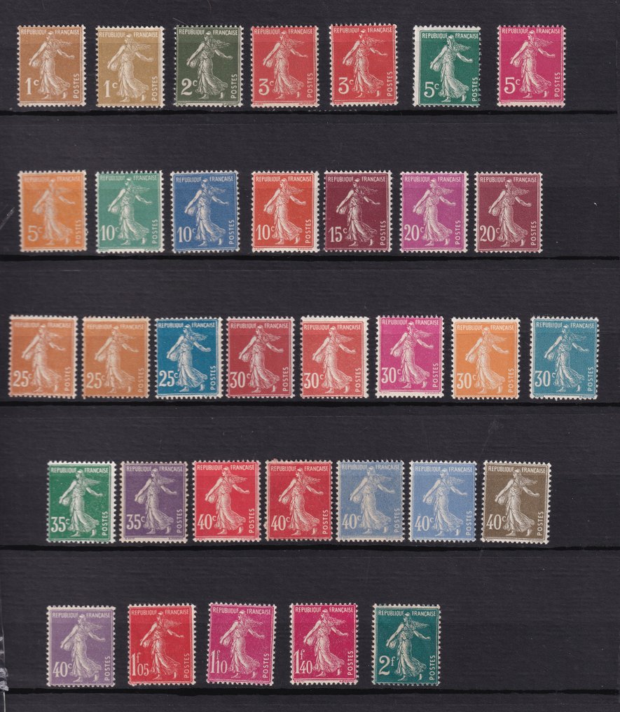 Frankreich - Wunderschöne Sammlung der Sämännerinnen. #1.0