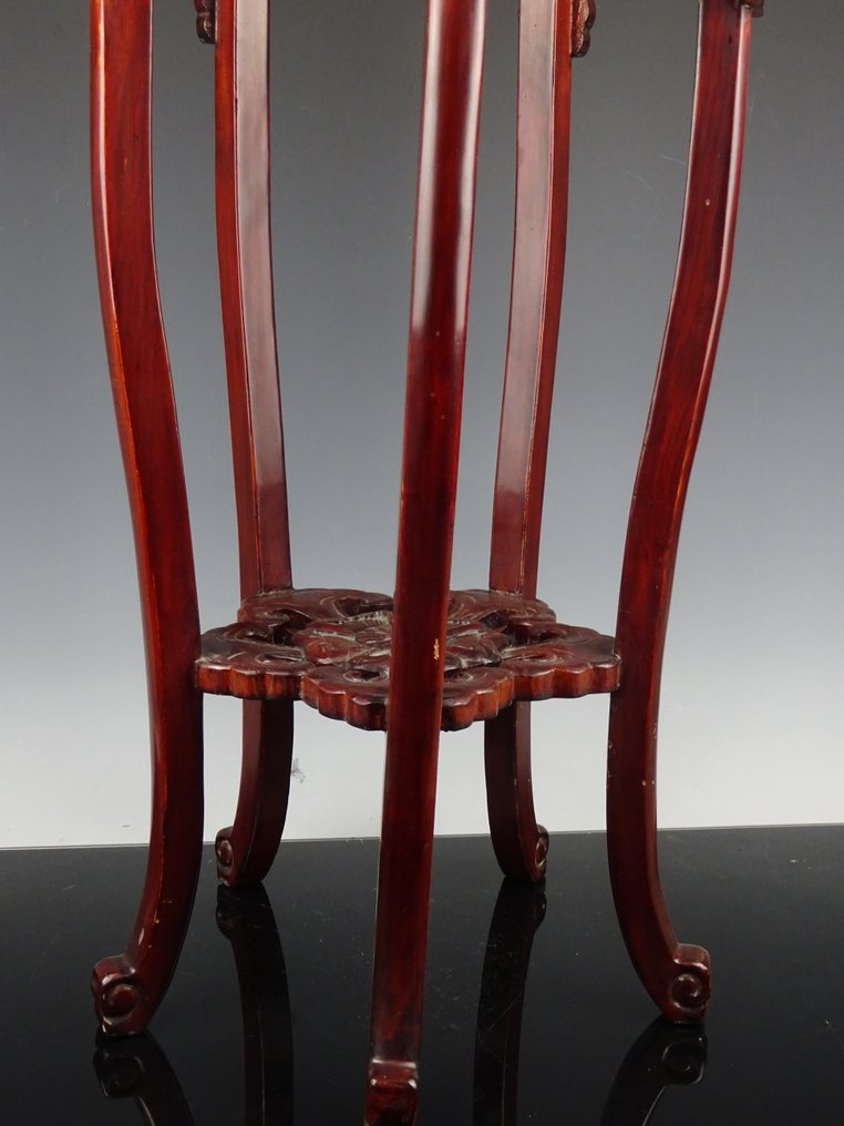 Taburet - Træ - Kina - Qing-dynastiet (1644-1911) (Ingen mindstepris) #2.1