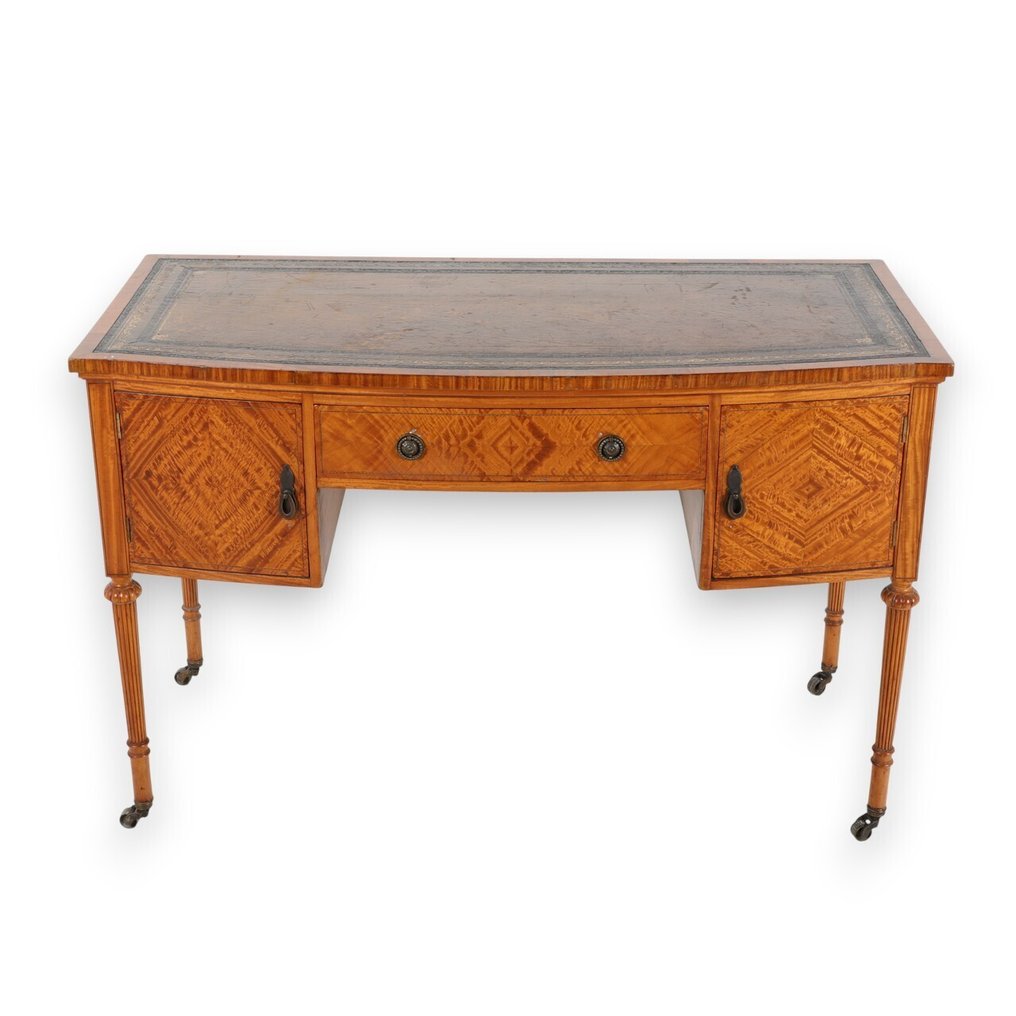 Γραφείο - Walnut, δέρμα #1.0