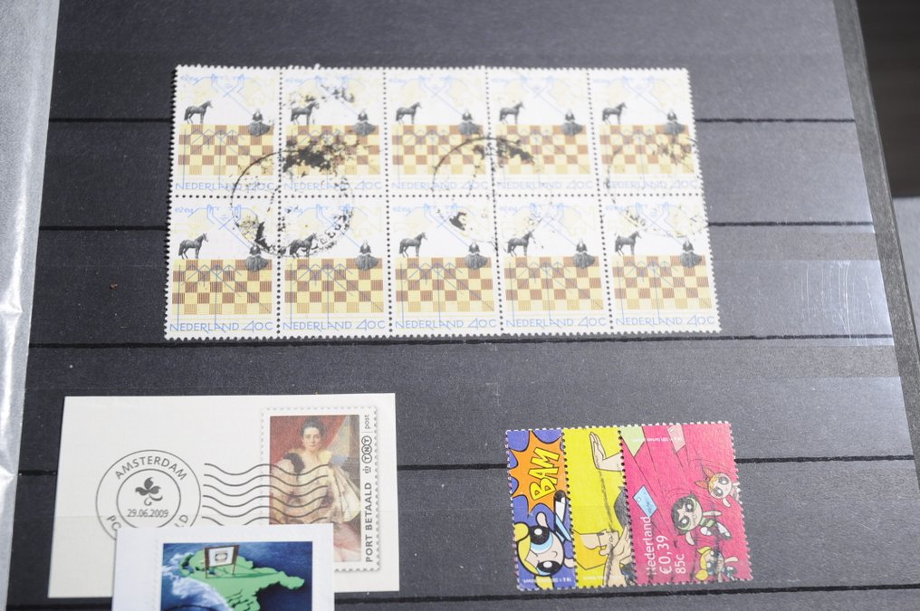 Netherlands  - Large batch with quantities in various stock books (312 photos) #2.1