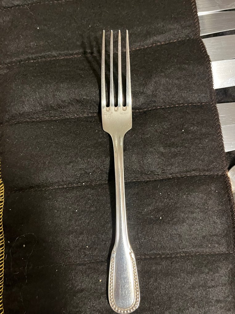 Ercuis - Ménagère (45) - Perles - Plaqué(e) argent #3.2