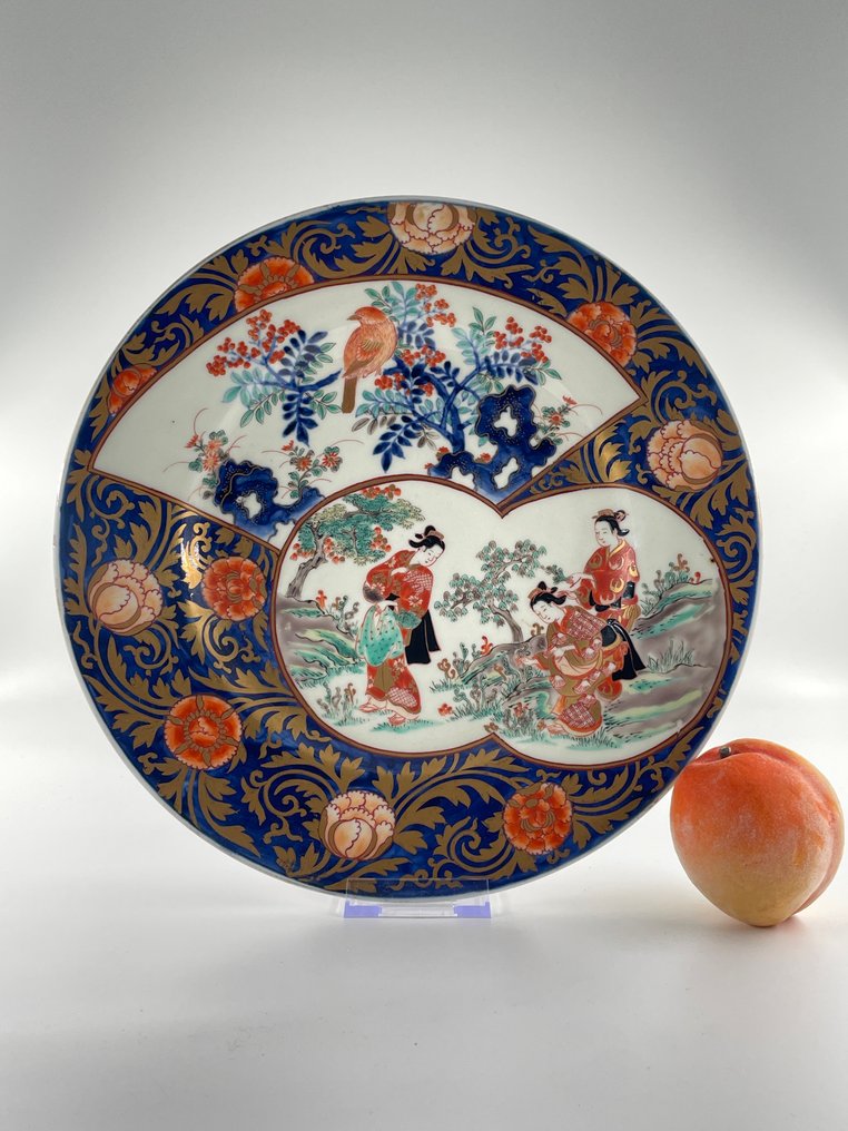 Dish - Porcelain - Large and heavy #1.0