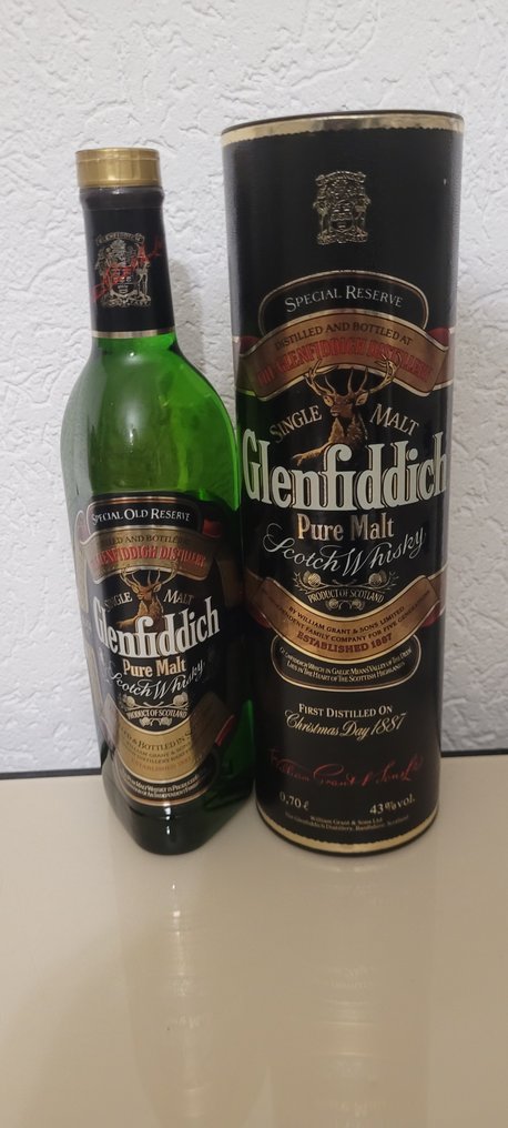 Glenfiddich Pure Malt - Special old Reserve - Original Bottling  - b. década de 1990 - 70cl #1.0