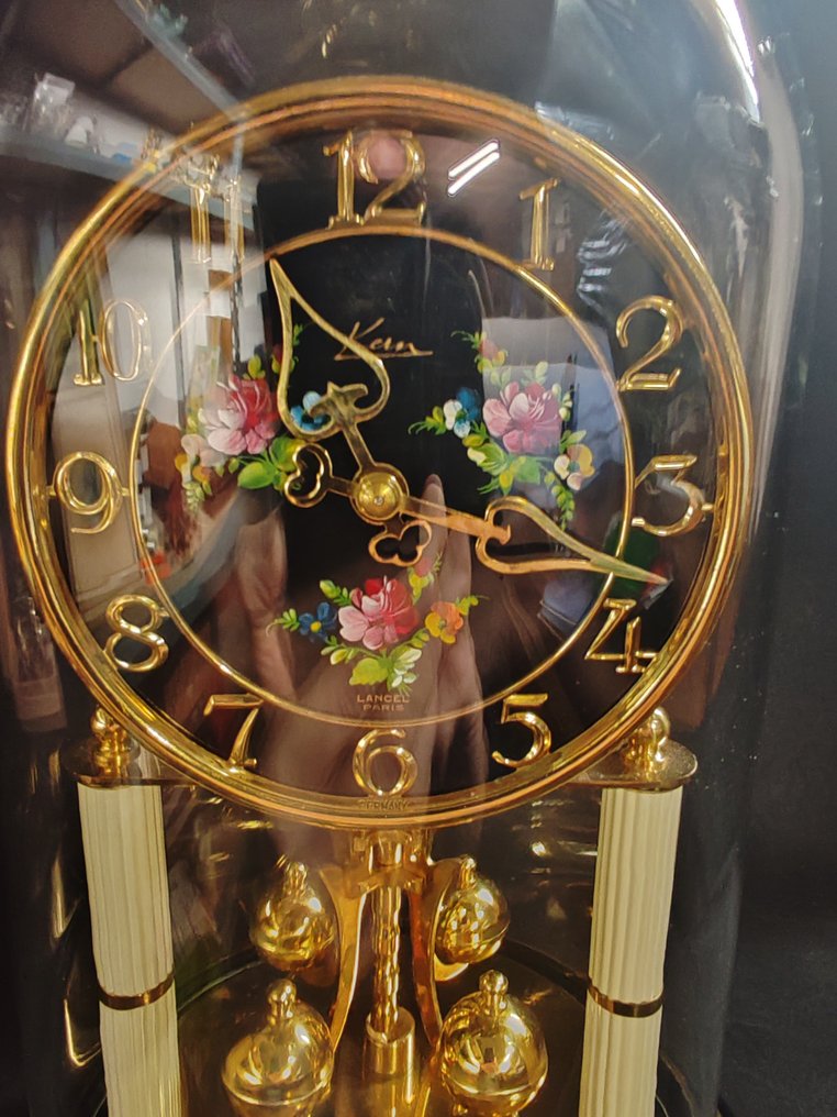 Clock - lancel paris - Bronze - 1950-1960 #2.1