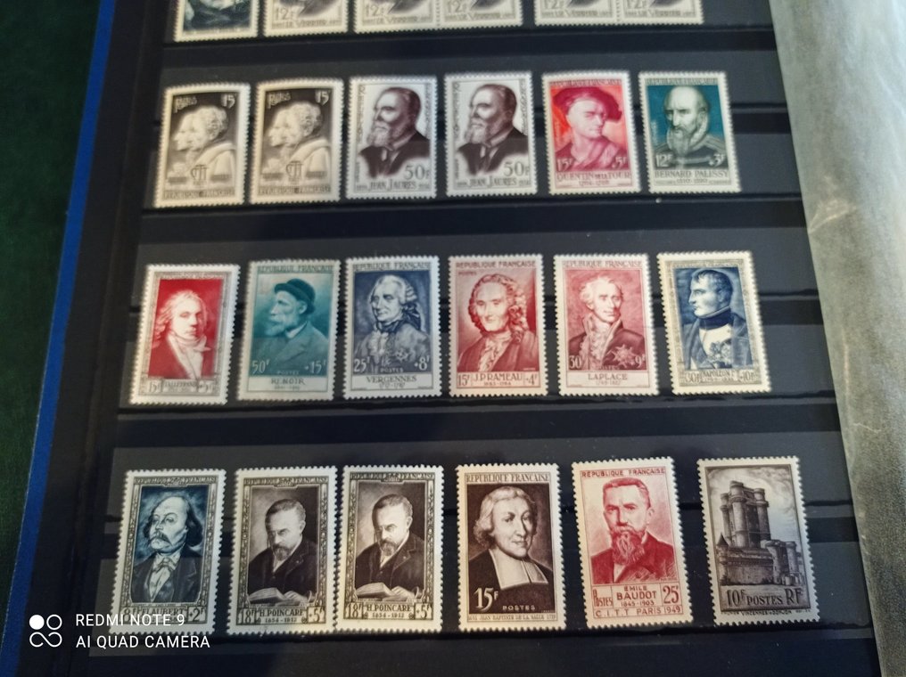 França e Mônaco 1900/2002 - Enorme coleção de centenas de selos da França e de Mônaco #3.2