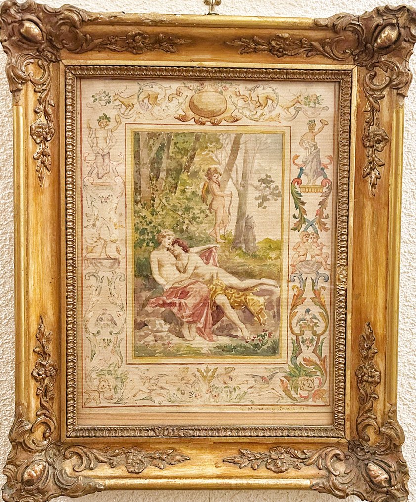 Follower of Gustave Moreau (1826-1898) - Venere e Adone #4.3