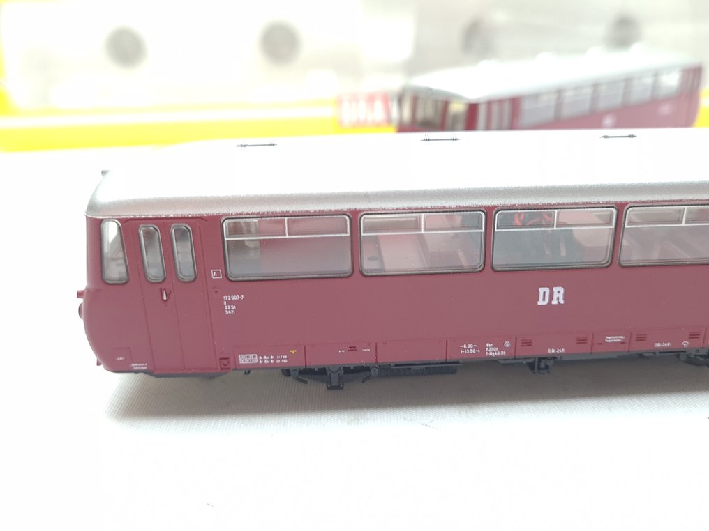 Brawa H0 - 0536 - Βαγόνι τρένου μοντελισμού (1) - Schienenbus VT172 - DR (DDR) #4.3