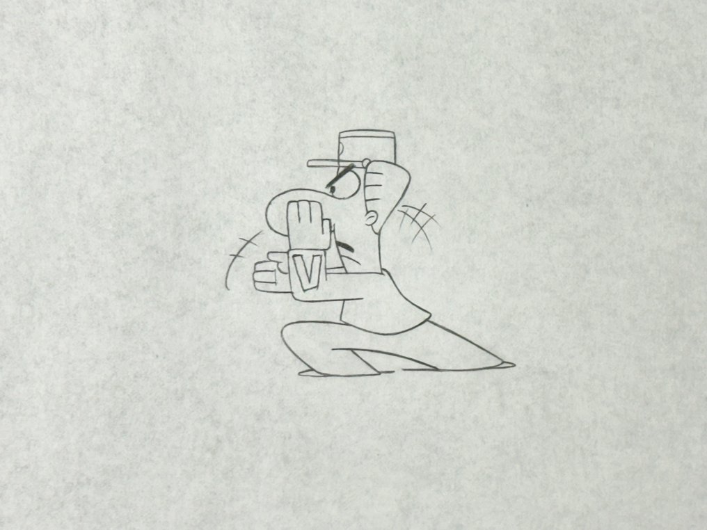 The Pink Panther Show (1970) - 1 Oryginalny rysunek z animacji Inspektora Clouseau #3.2