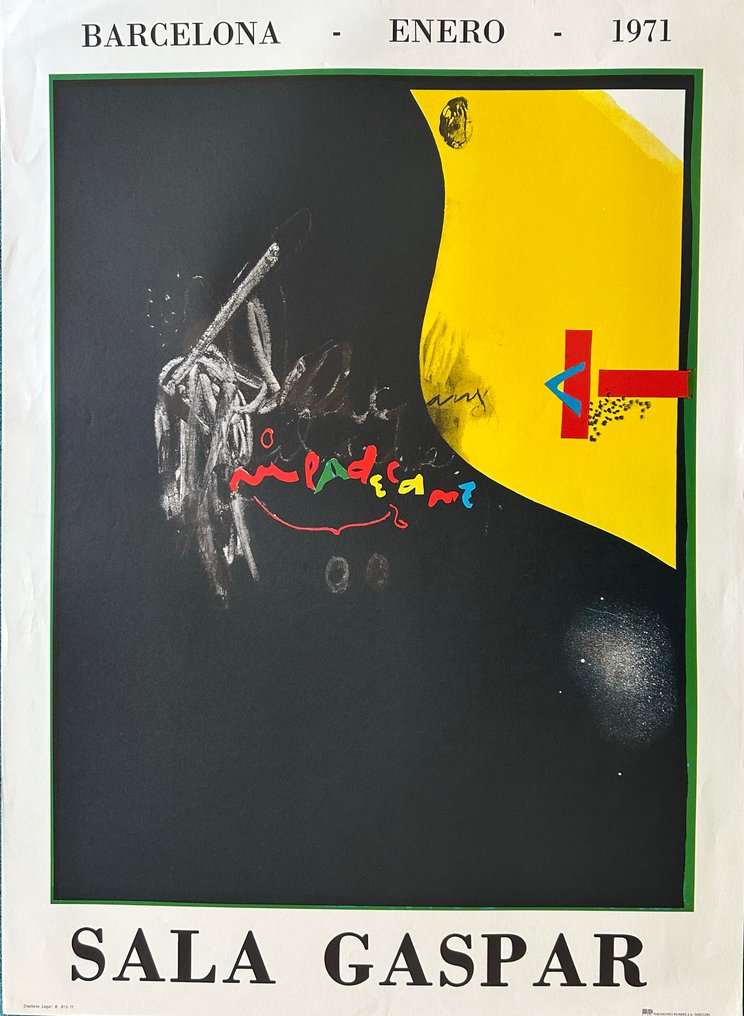 Joan Pere Viladecans - Sala Gaspar, Barcelona - 1971 #1.0