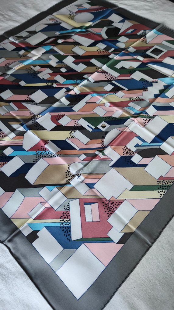 Hermès - ON A SUMMER DAY by Nigel Peake. Neuf - Φουλάρι #4.3