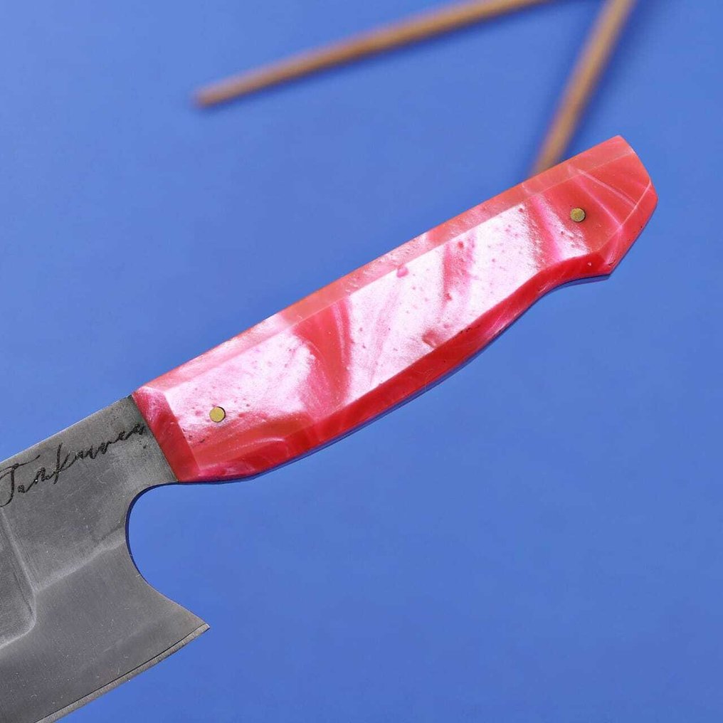 厨刀 - R609 - 钢, 树脂 - 意大利 - 蚀刻厨师刀 #3.2