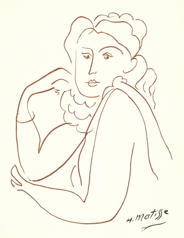 Henri Matisse (1869-1954) - Portrait #1.0