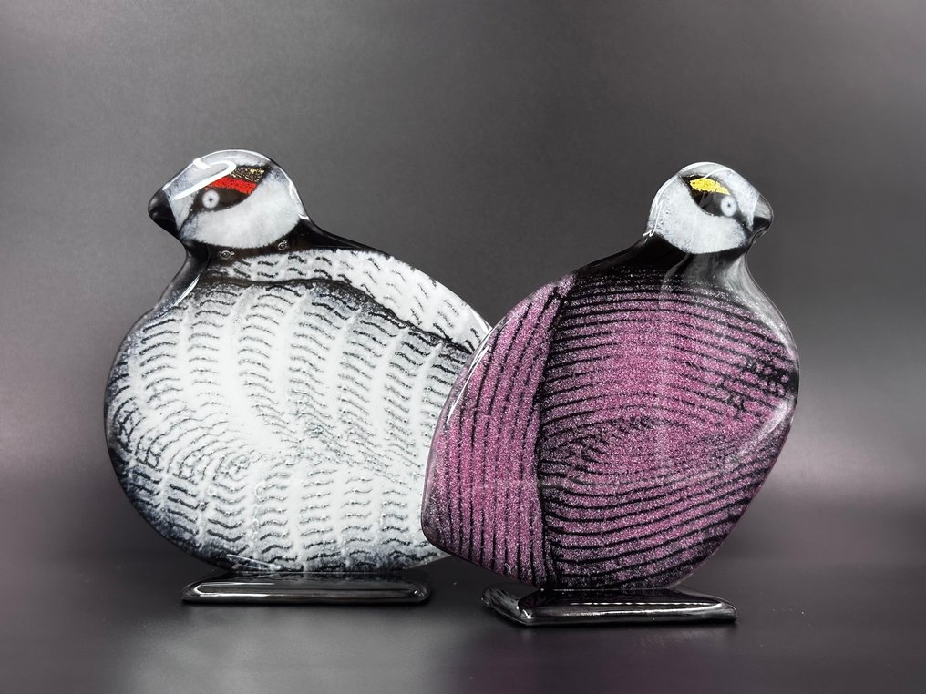 Studio Habrat - Figuriini - Birds (2) - fusing #1.0