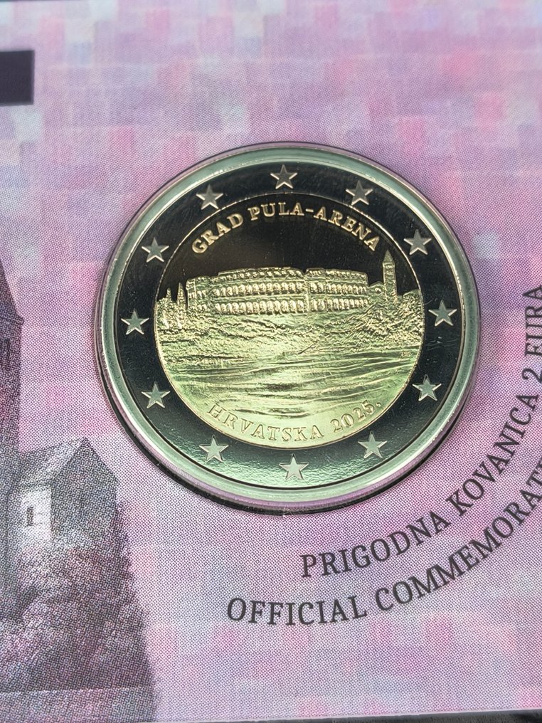 Kroatië. 2 Euro 2025 "Pula" (Zonder minimumprijs) #1.0