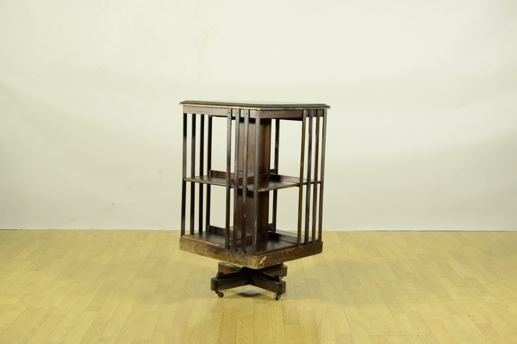 Bookcase - Mahogany - Girevole - 19th century #1.0