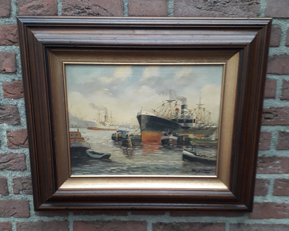 Jac v.d.Meer (XX) - Rotterdams havengezicht #1.0