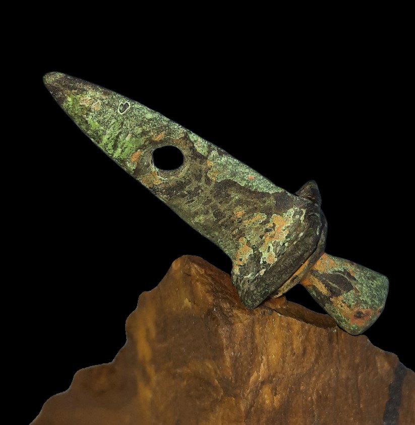 Ancient Roman Bronze, Gladius Pendant. Good condition. (No reserve price) #3.2