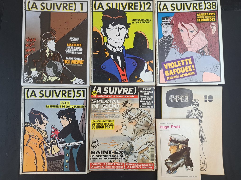 A Suivre - Hugo Pratt - 39 Comic - 1974/1980 #1.0