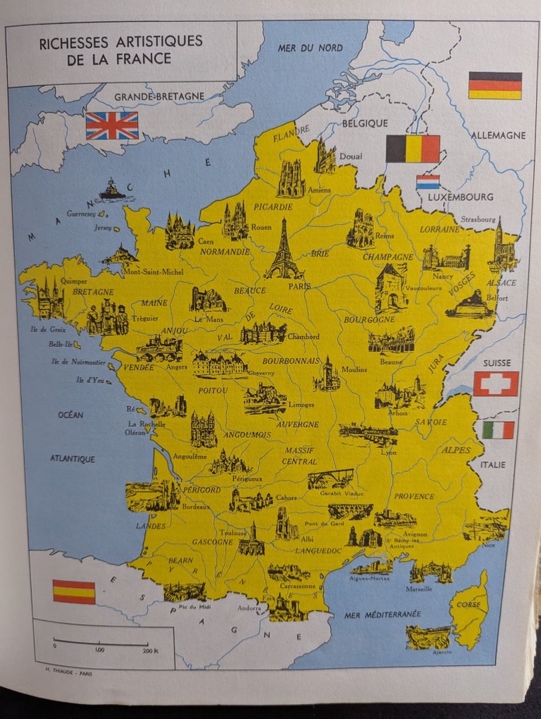 法国 1949/1975 - 稀有。Grosse 收藏，法国 - En reliure Thiaude + FDC dont CFA #4.3