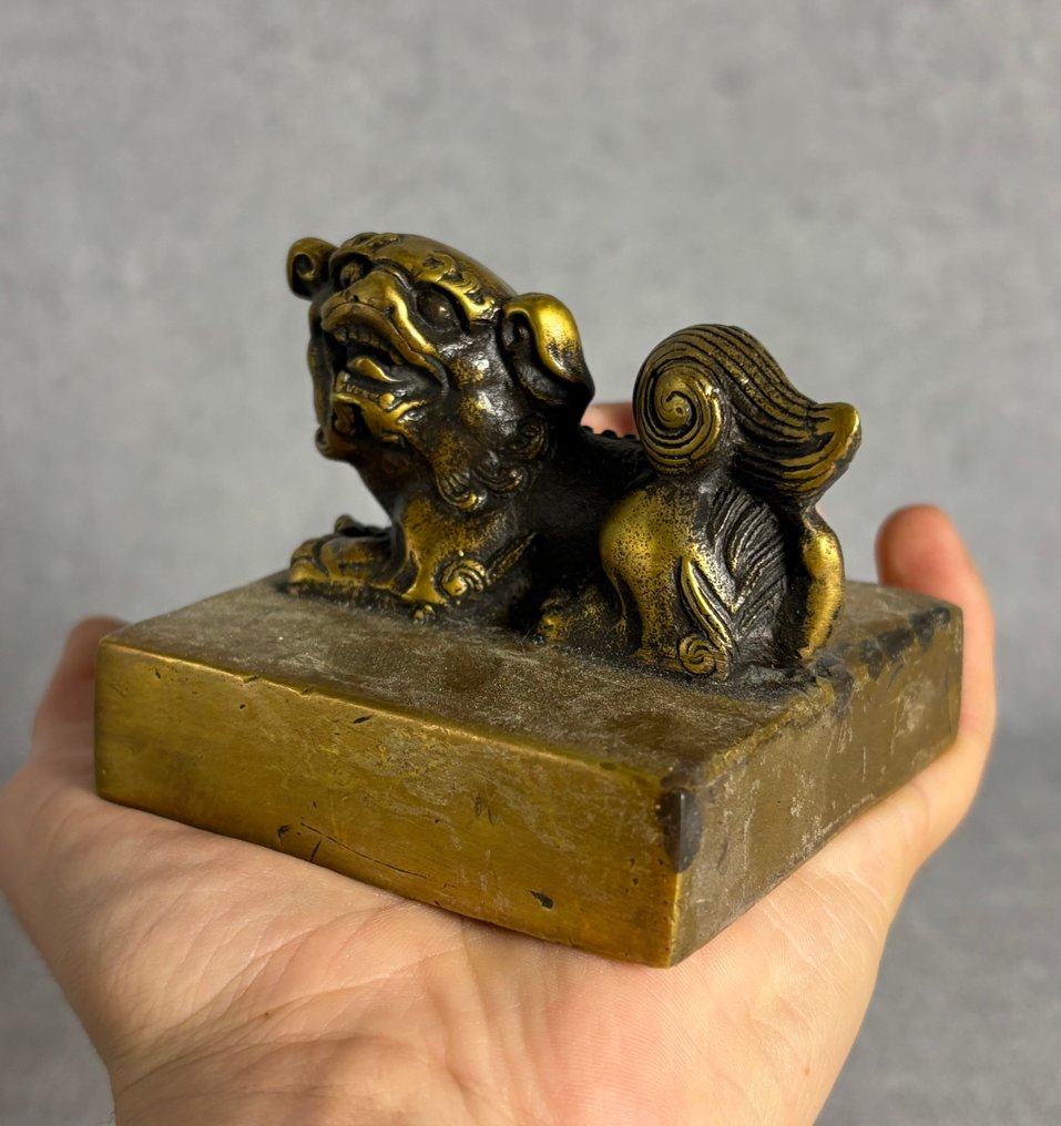 Grote timbro cinese - Bronzo - Fine XX secolo #1.0