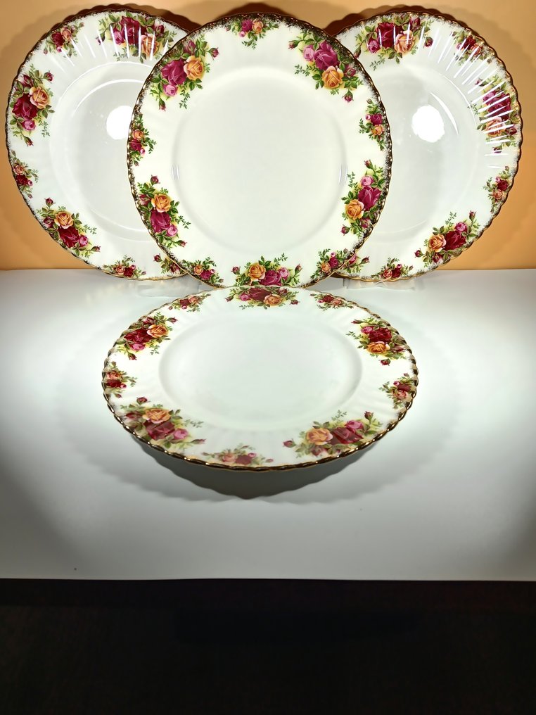 Royal Albert - Dinner plate (4) - Bone - Dinner Plates #1.0