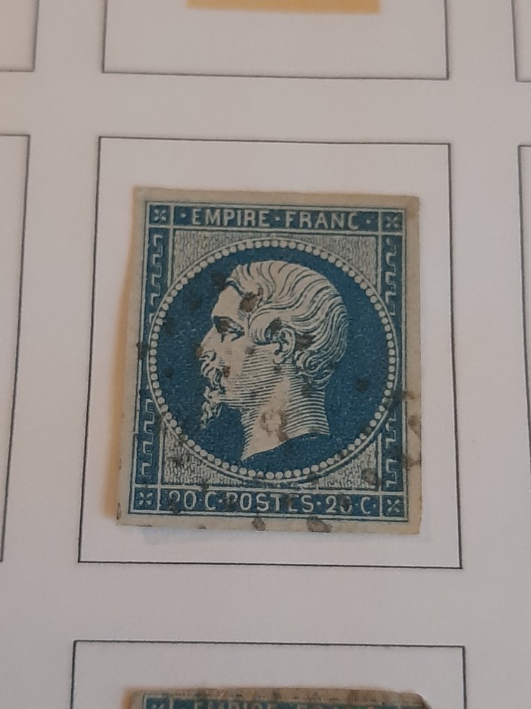 France 1853/1943 - Collection on sheets - Michel #1.0