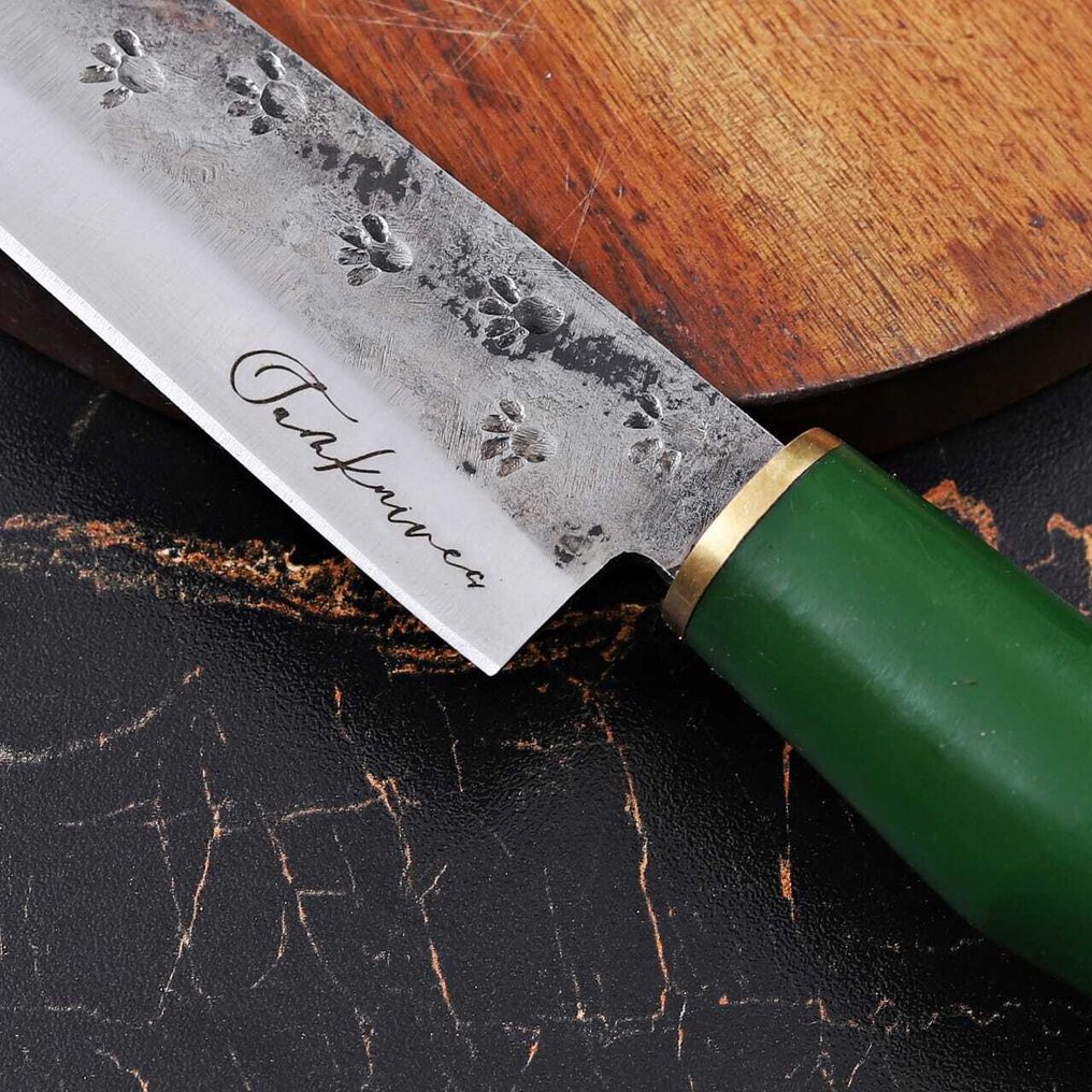 廚刀 - R600 - 鋼, 樹脂 - 義大利 - 蚀刻厨师刀 #3.2