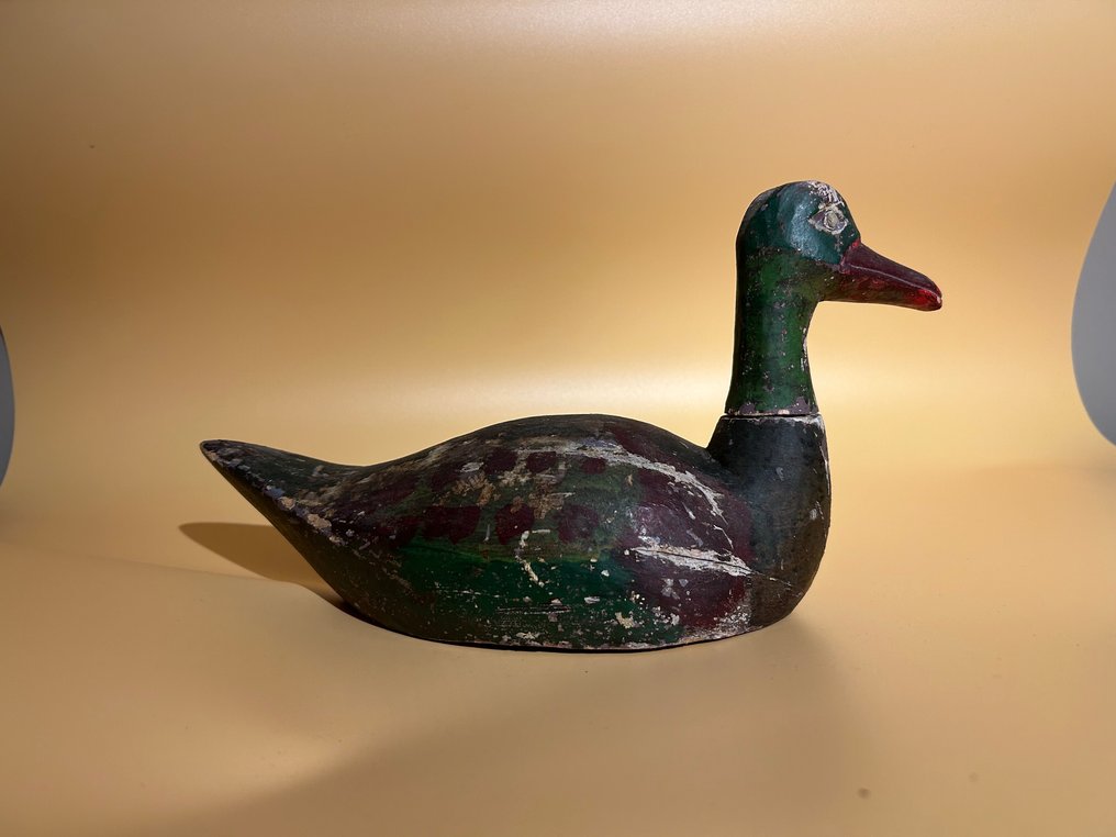 Duck decoy - Antiek Lokeend - Wood #1.0