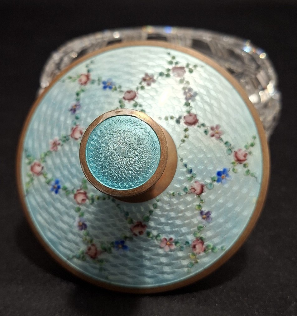 Moser & Söhne - Μπολ - Κρύσταλλο, Μέταλλο, Σμάλτο #1.0