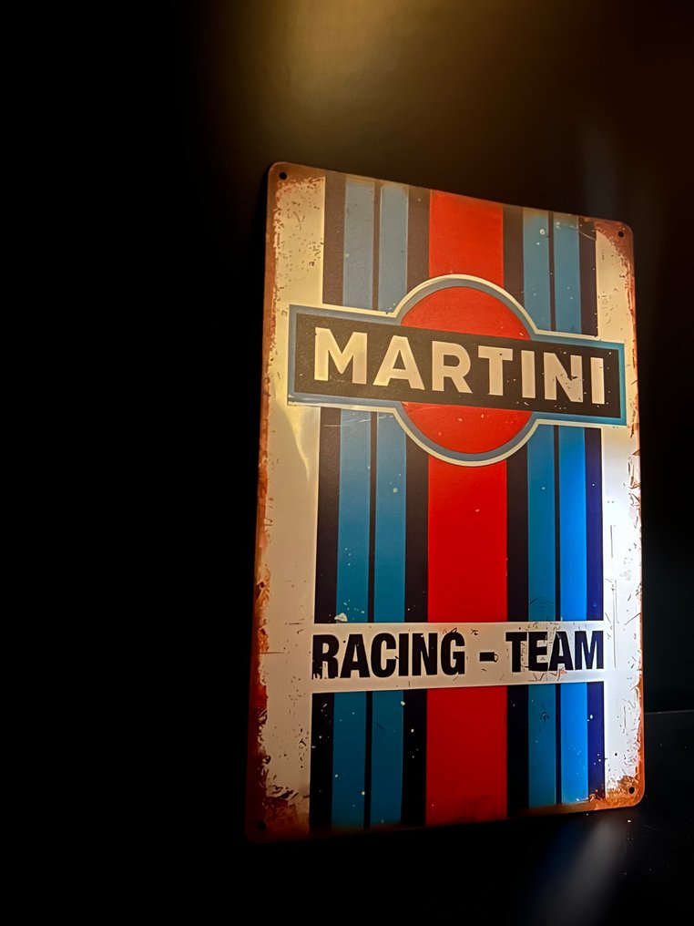 Διαφημιστική Ταμπέλα Martini Racing Team. - Πινακίδα - Αλουμίνιο #2.1