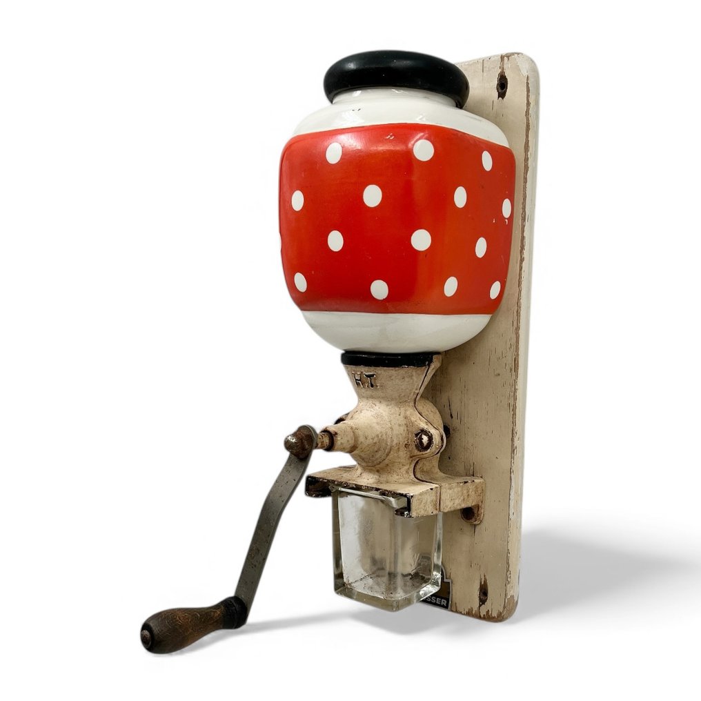 HT - 咖啡研磨機 - 木, 金屬, 玻璃, 陶器 - 咖啡磨豆机波点 #1.0