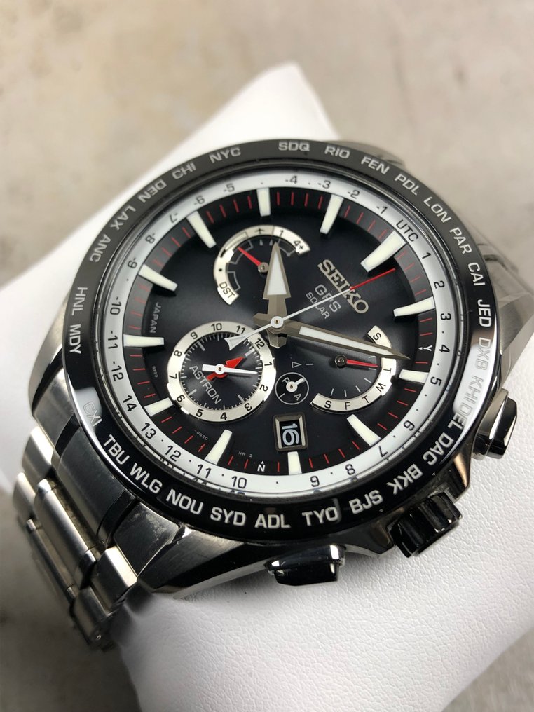 Seiko - Astron GPS Solar Dual Time - χωρίς τιμή ασφαλείας - SBXB051 - Άνδρες - 2010-2020  #2.1