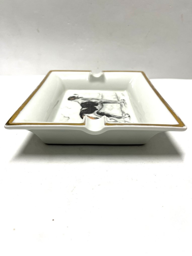 Hermès - Σταχτοδοχείο - Xavier de Poret - Limited to 324 - Hunting dog - Πορσελάνη #3.2