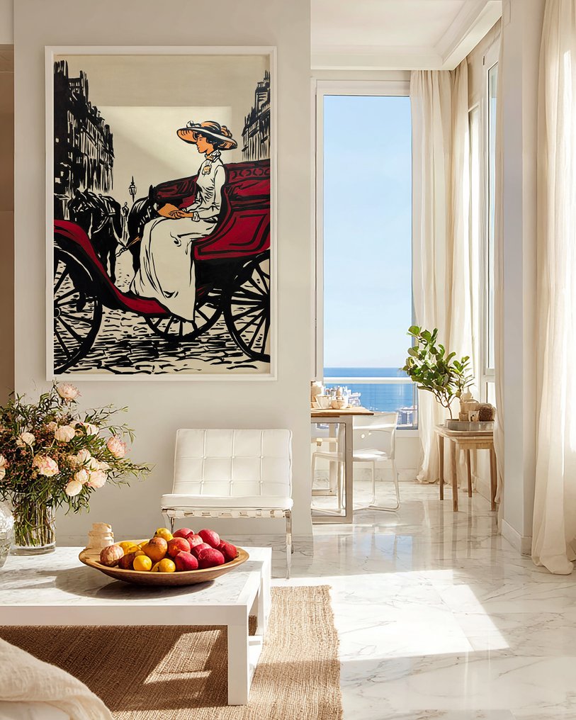 Flavia Delgado - LA NOVIA EN EL CARRUAJE ROJO XL (NO RESERVE) #1.0