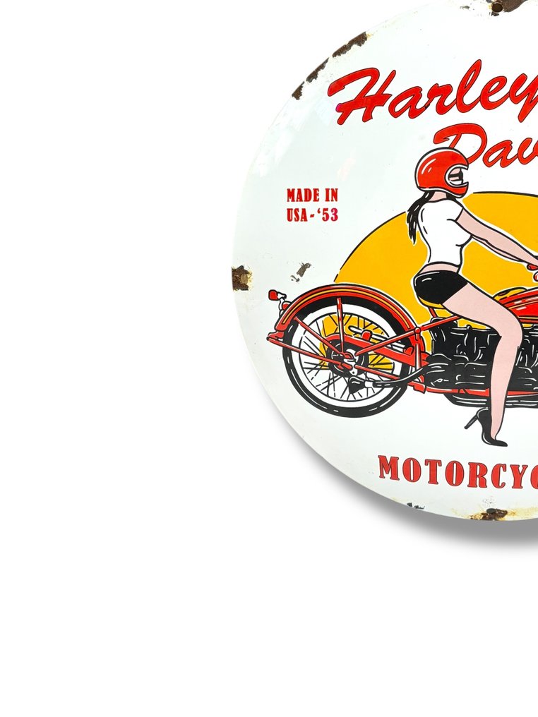 Harley-Davidson - Placa de esmalte - Esmalte #2.1