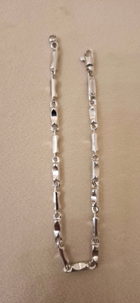 手镯 - 18K包金 白金 - Oro 18克拉 #2.1