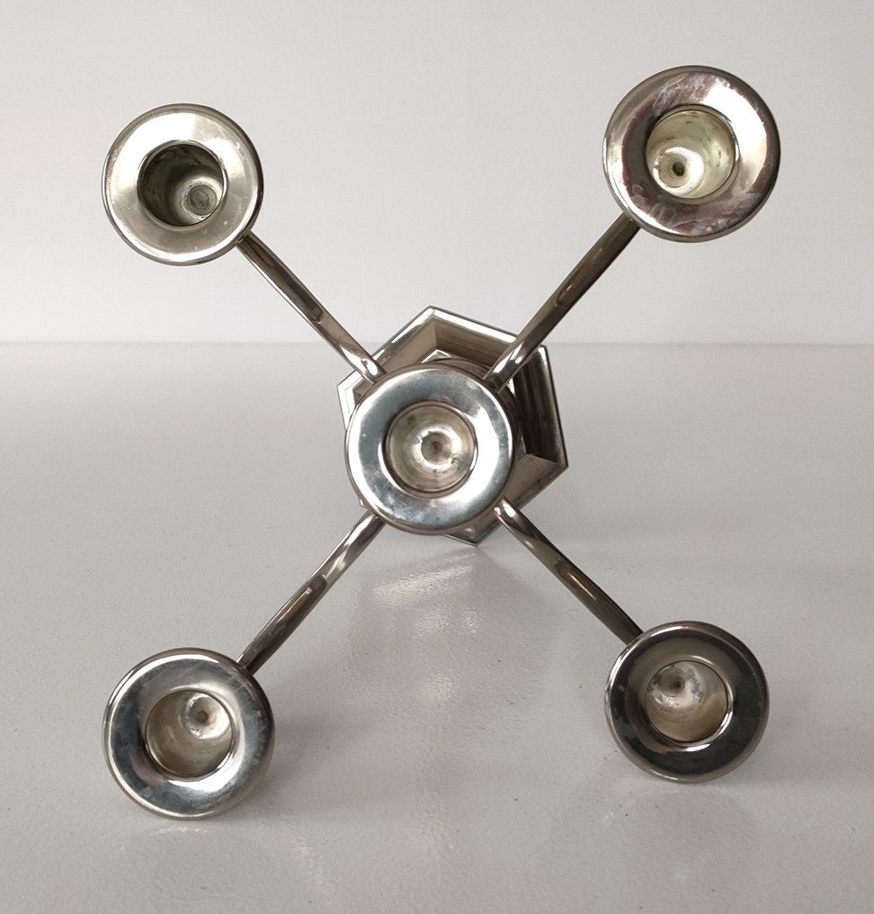 Solingen SBS - Candlestick 5 fires and 2 fires (2) - Silver finish, gold finish #3.2