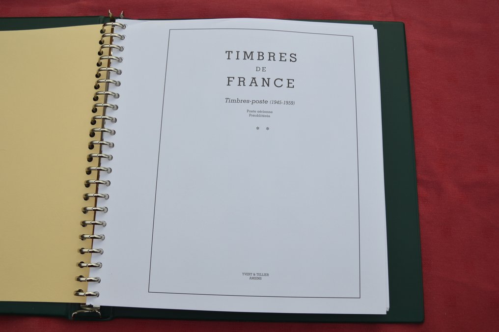 France 1945/1959 - Album Yvert & Tellier No 2 -- 1945-1959 -- MNH #1.0