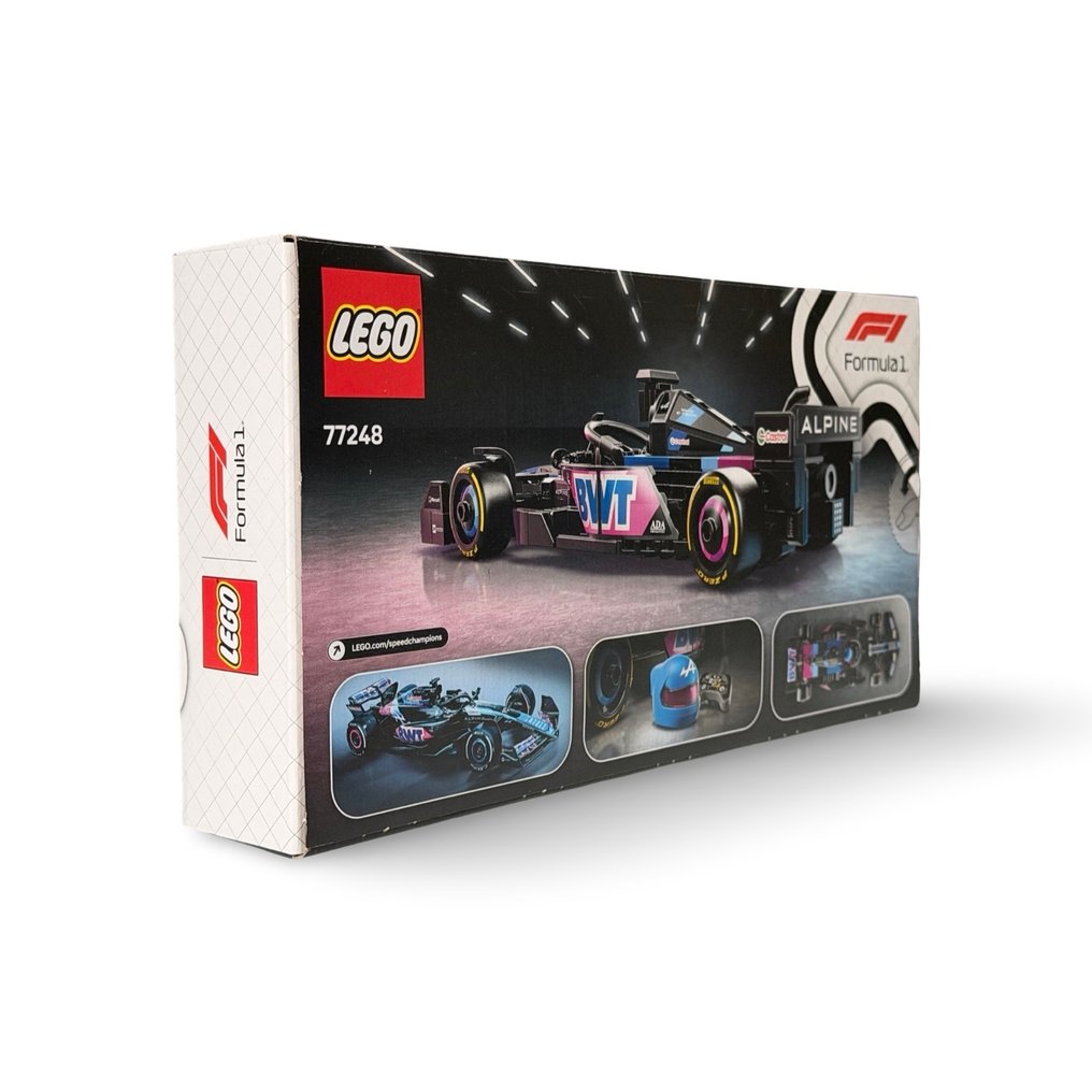 F1 Lego Speed Champions - BWT Alpine F1 Team - Pierre Gasly - Lego model  #1.0