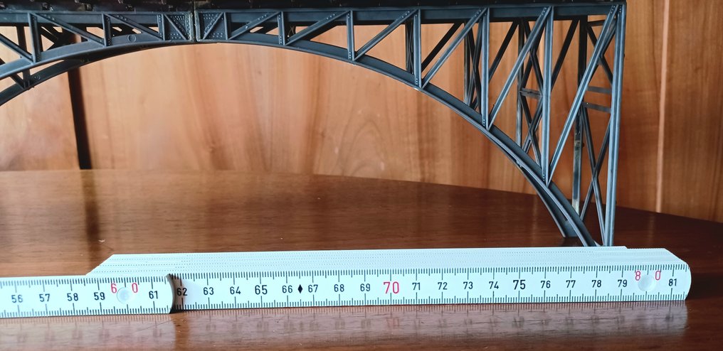 Märklin, Faller H0 - Model train (3) - 3 model railway bridge parts: 1x Märklin and 2x Faller—approximately 1970s or older. - DB #1.0