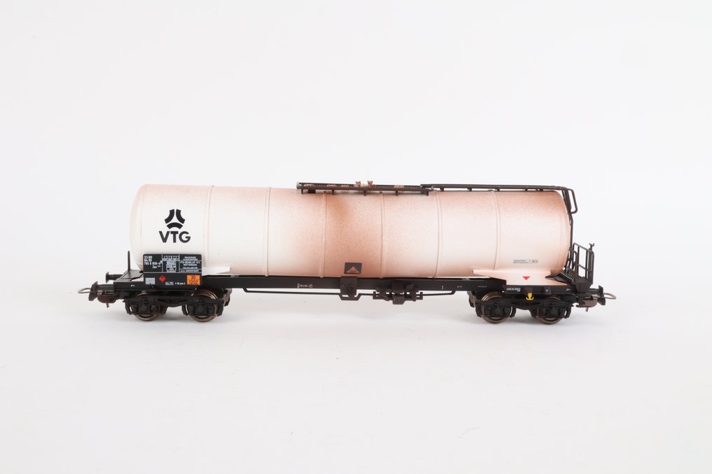 Piko H0 - 95447 - Model train freight carriage (2) - VTG Knikketelwagens outdated - NS #4.3