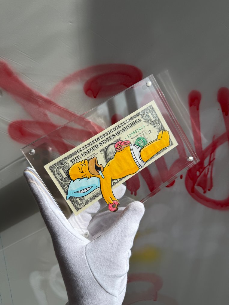 Alan Stefanov (1999) - "Sweet Dreams" 1 dollar bill - NO Reserve #2.1