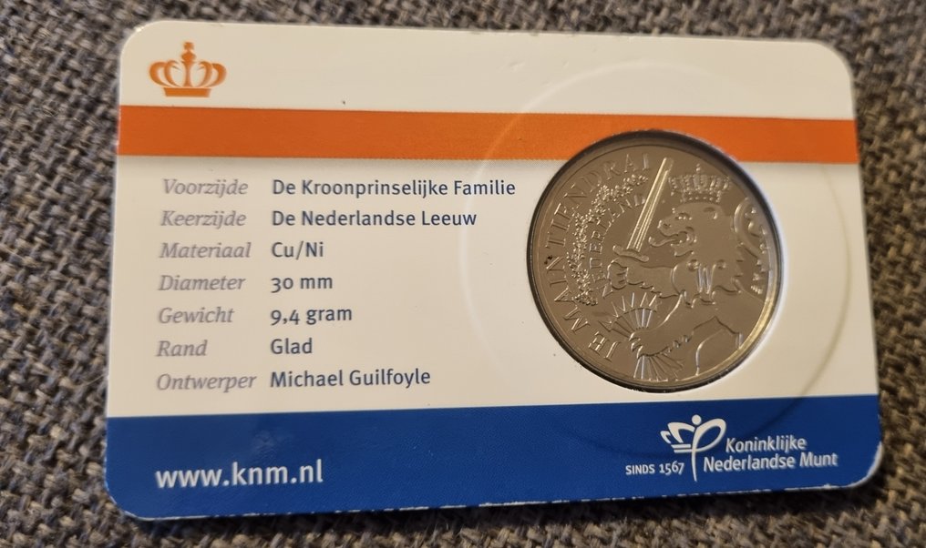 Nederland. Lot van 4 penningen in coincard  (Zonder minimumprijs) #3.2