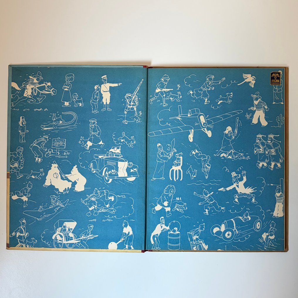 Tintin T9 - Le crabe aux pinces d'or (B3) - C - 1 Album/1949 #4.3