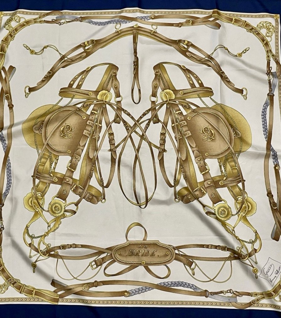 Gucci - La Bride Equestrian Design “Accessory Collection” Foulard - Eșarfă #1.0
