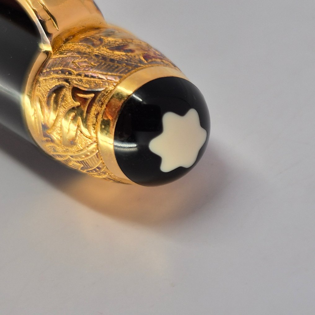 Montblanc - Writers Edition "Voltaire" - 18k gold nib - Box and papers - 1995 - χωρίς τιμή ασφαλείας - Στυλογράφος #3.2